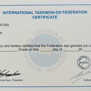 Kubgraad certificaat